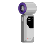 Verbatim Cool’n’Go AirJet Handheld Fan Grey/Purple - 1355405 - zdjęcie 1